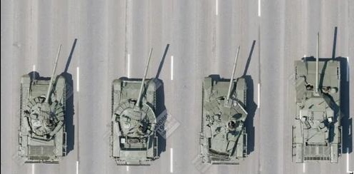 t14坦克为什么不上场,t-14坦克侧面对比图