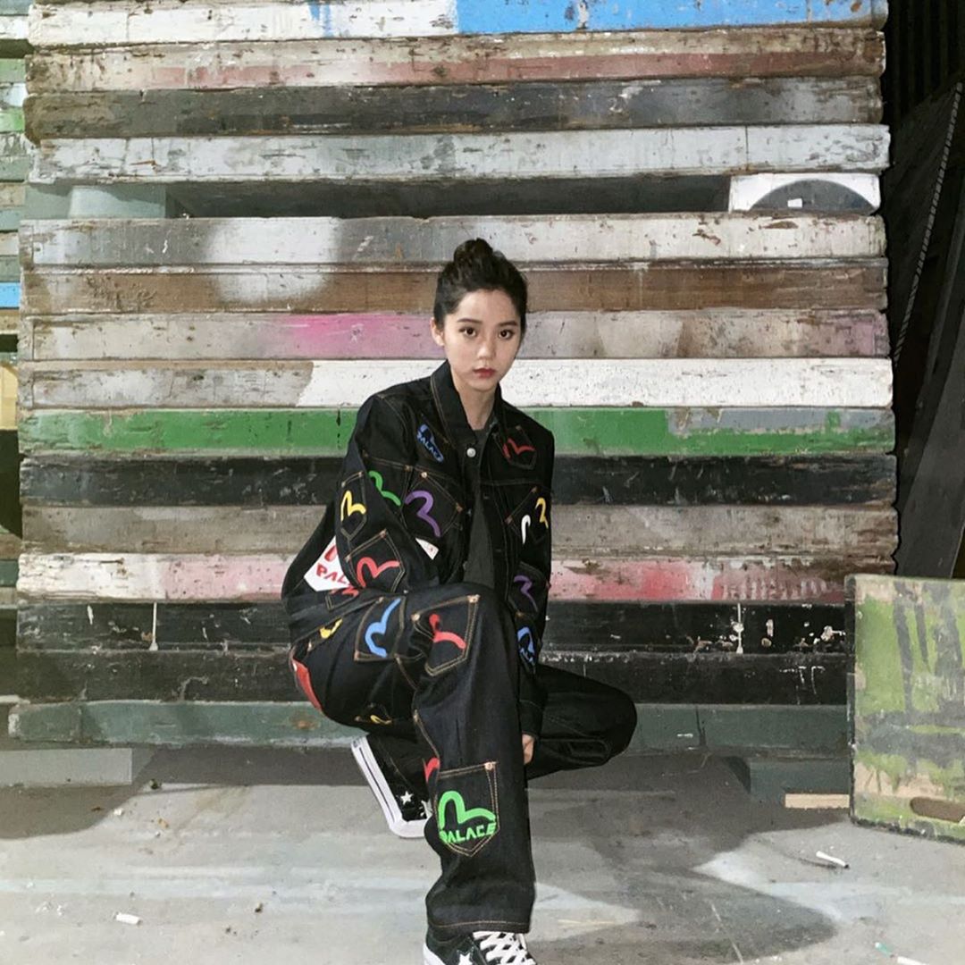 日本福神evisu卫衣,冠希哥潮牌店