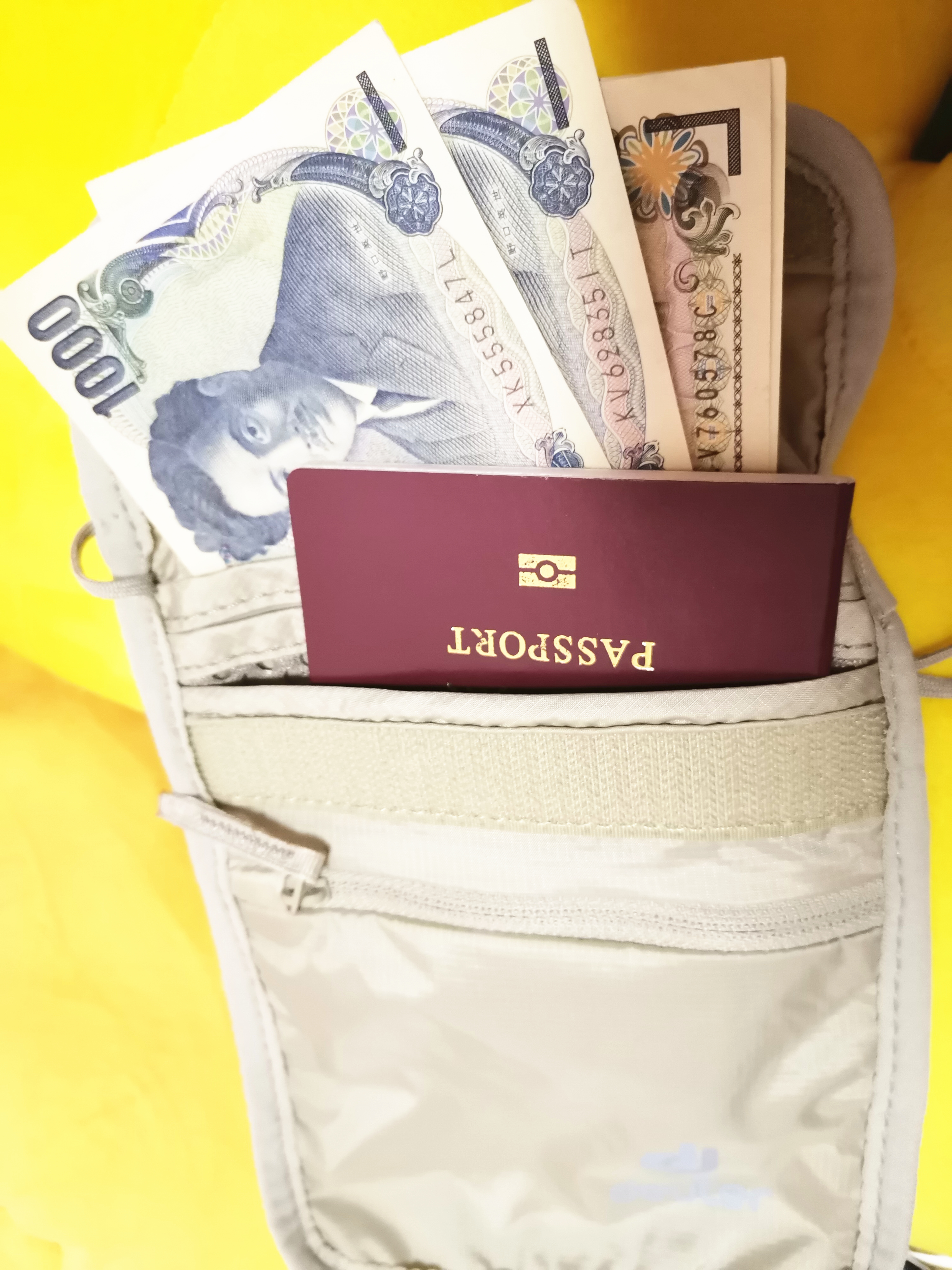 德国多特deuter旅行护照包，安全便携，出境游的随身保险箱