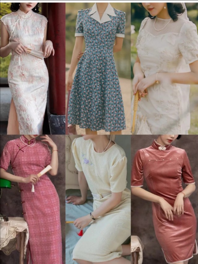 民国旗袍大小姐,民国大小姐旗袍冬季大码