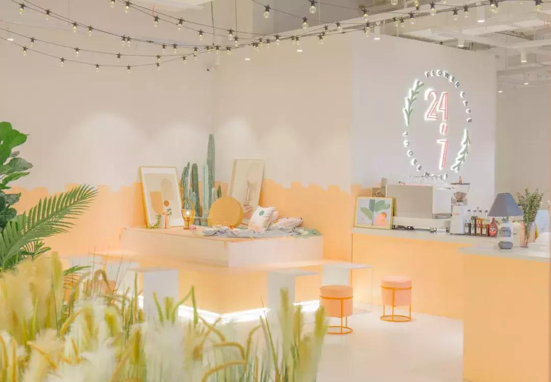 撩炸日韩少女心!风靡韩国的「花草系」咖啡店,韩国明星都爱去!