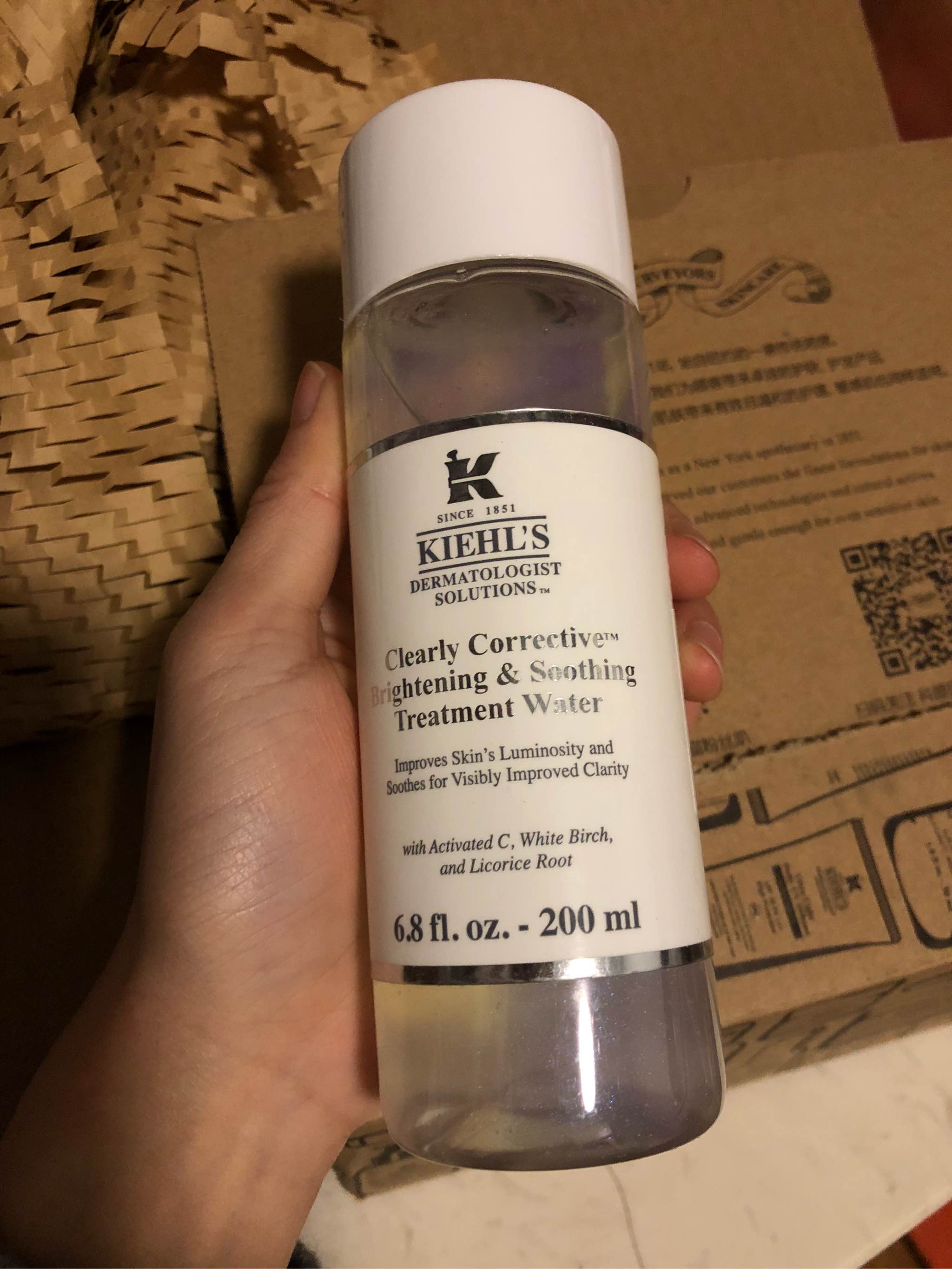 科颜氏金盏花净透洁面啫喱,科颜氏集焕精华水