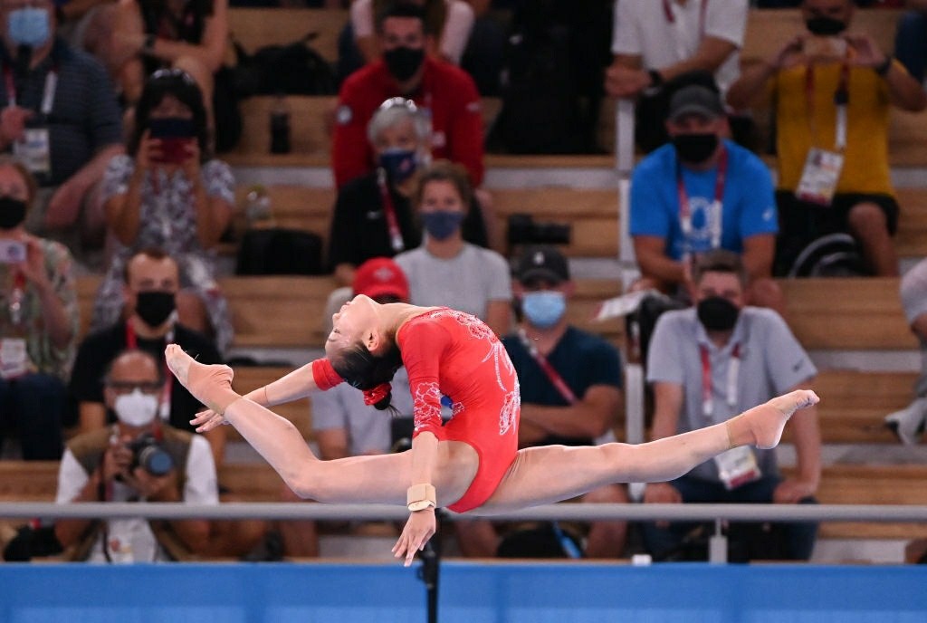 中国体操队服装视频,中国体操衣服