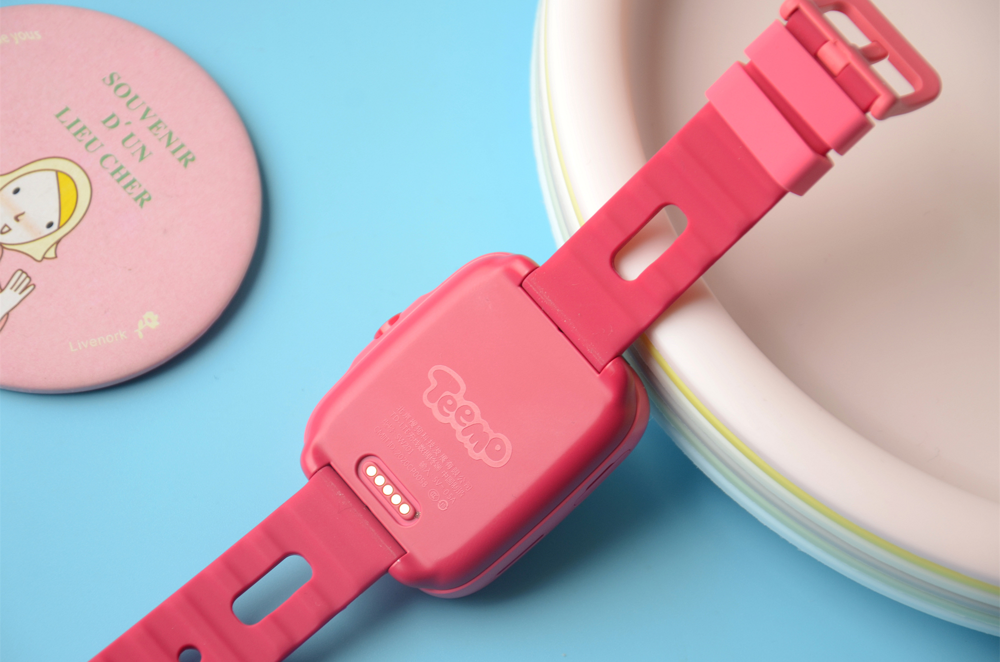 糖猫电话手表k1测评,双摄像头安卓手表