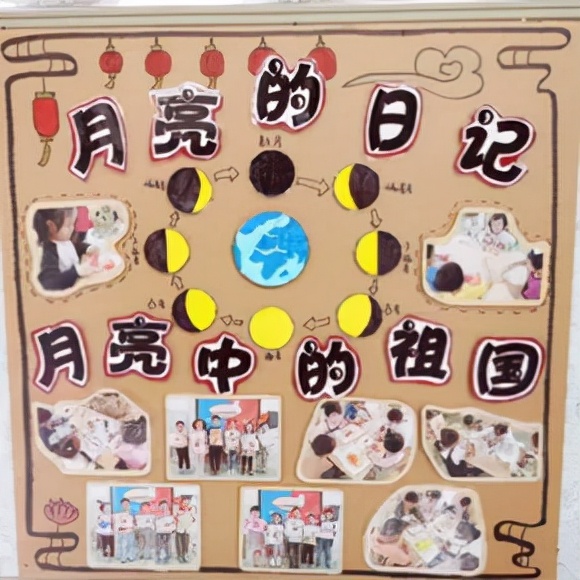 国庆绘本手工制作图片,国庆绘本展板