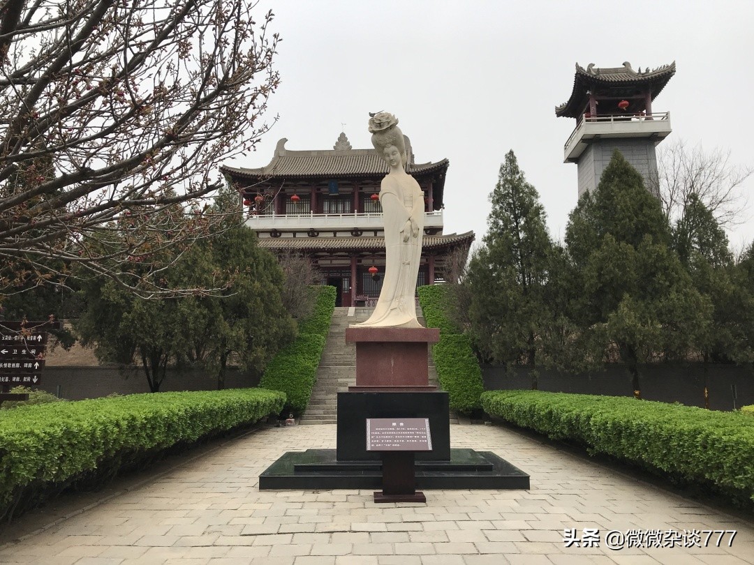 旅游摄影013——四大美人系列4杨玉环“羞花”