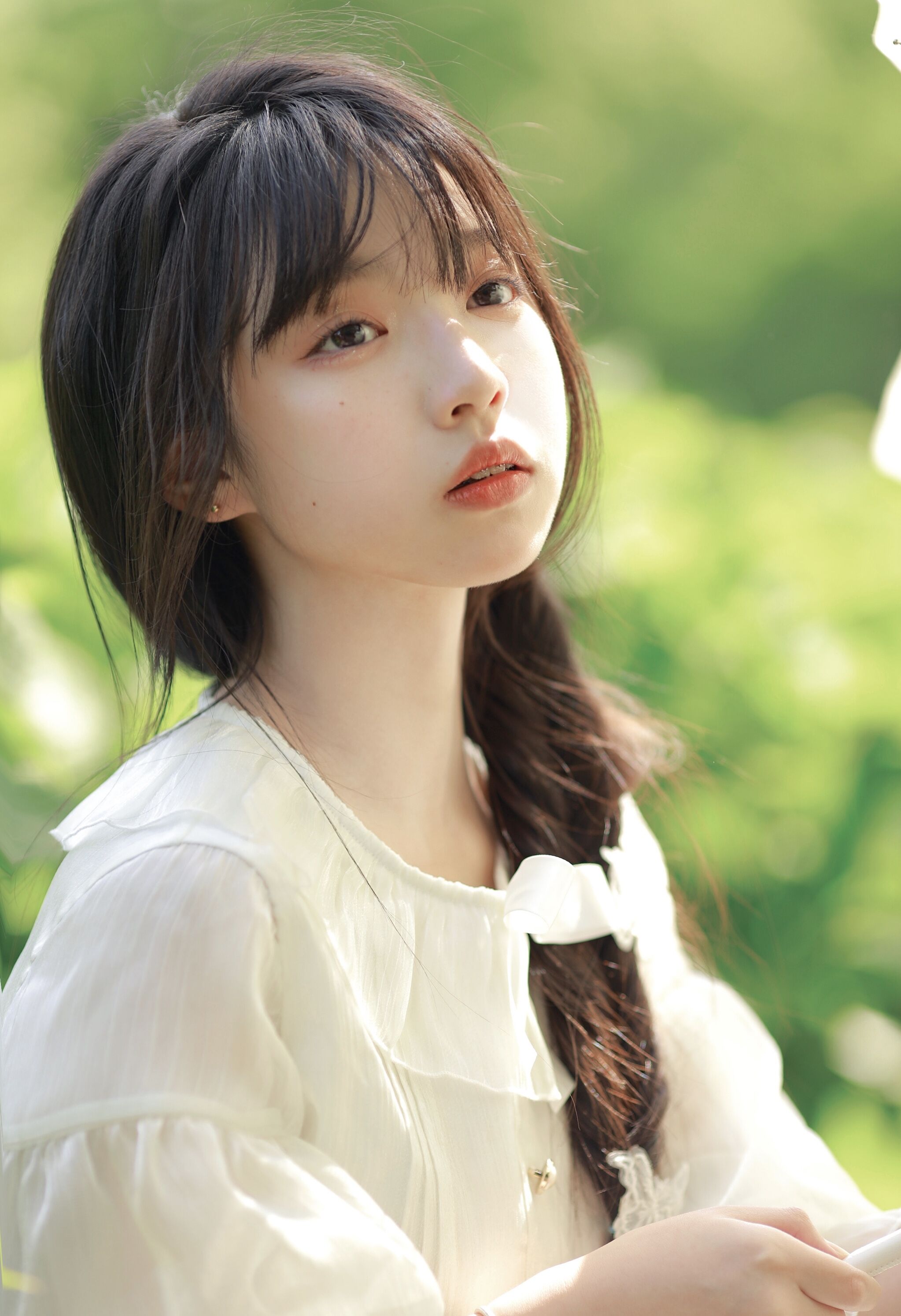 甜美少女丨就想静静地看着你