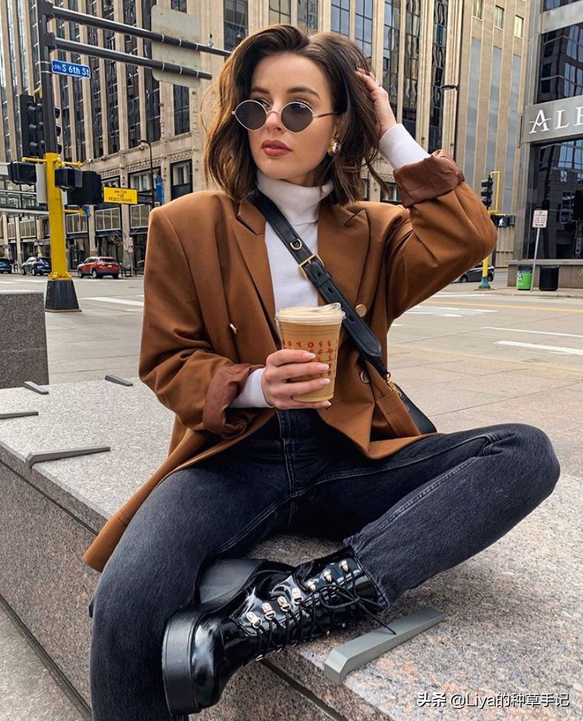 轻熟风穿搭女学生春天,轻熟风搭配示范上班上学都好看