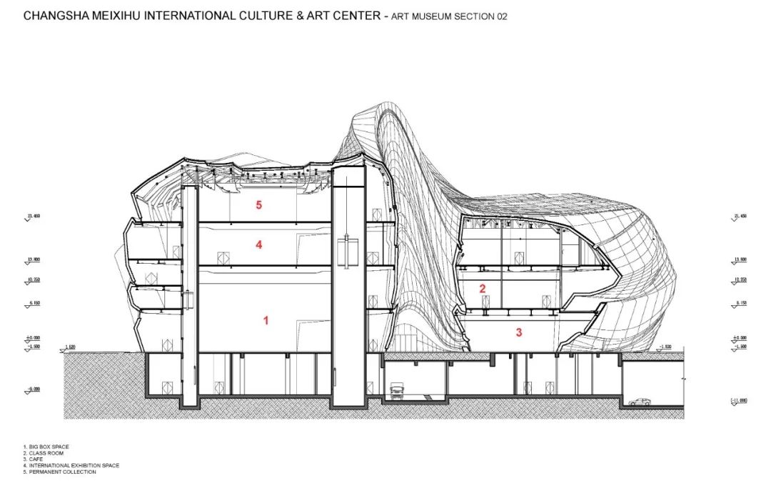 长沙梅溪湖国际艺术中心建筑,长沙梅溪湖国际艺术中心效果图