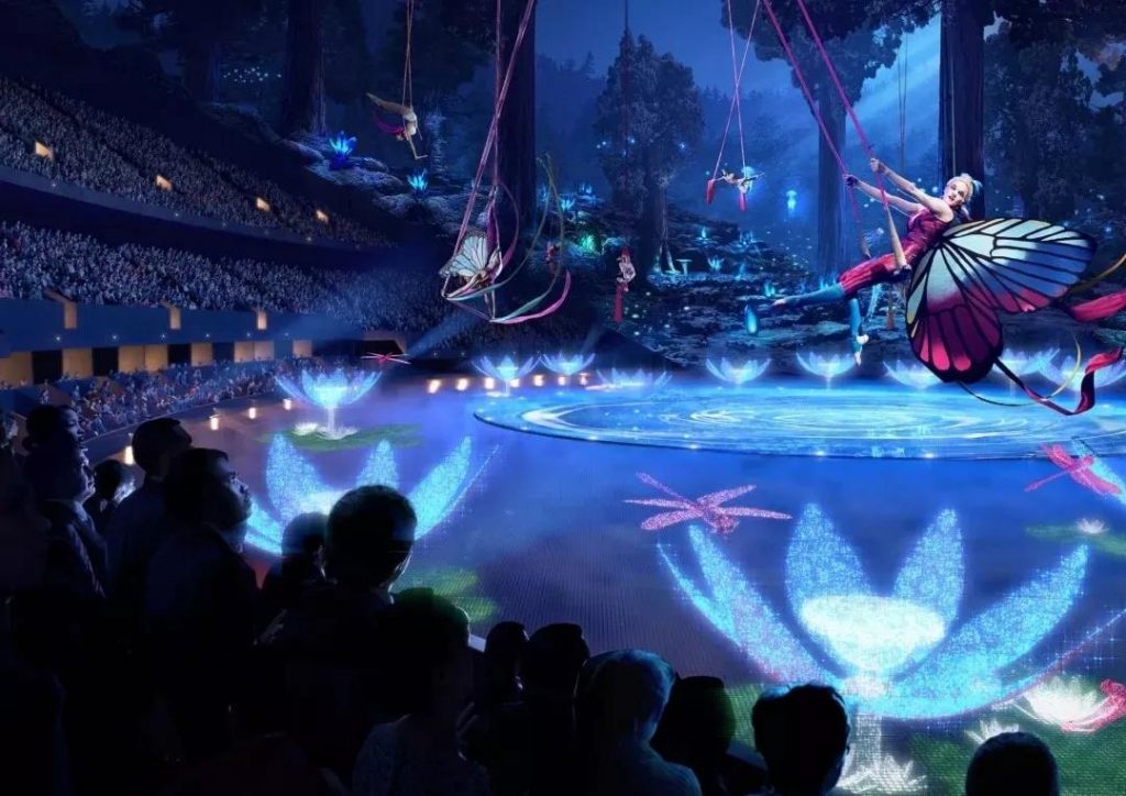 拉斯维加斯巨型球沉浸式体验,地标建筑拉斯维加斯