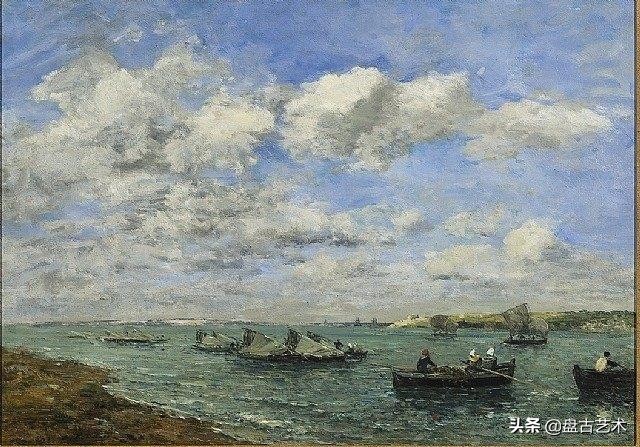 绘画大师创作的精美抽象油画,盘古文化艺术油画欣赏