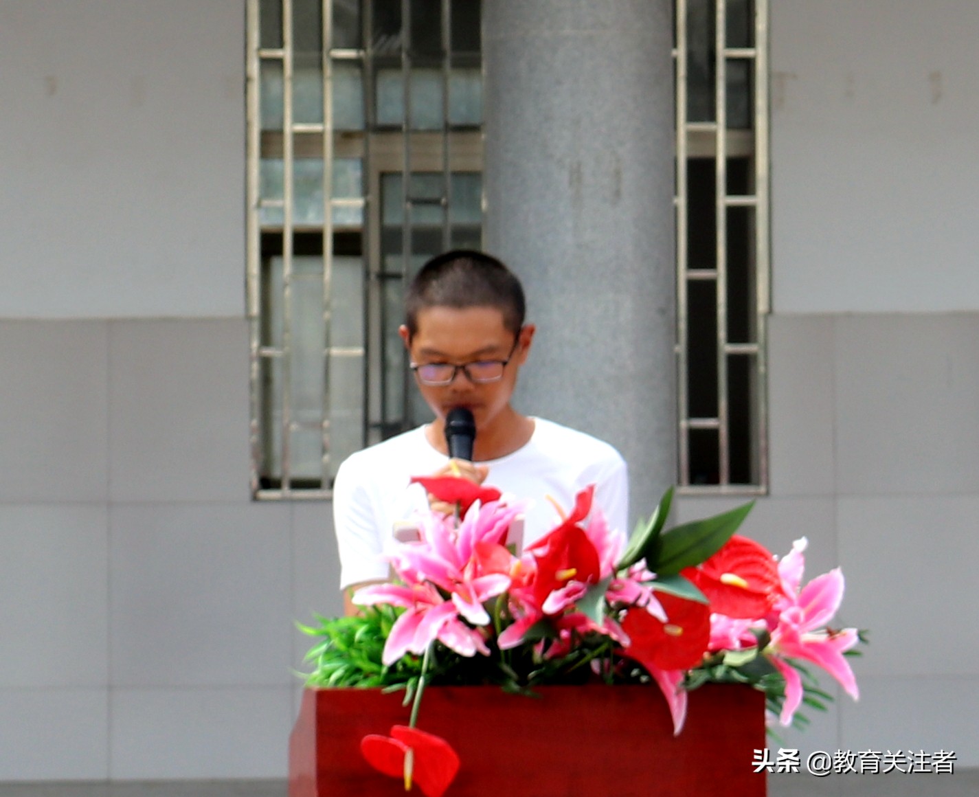 郑州二十九中校区,郑州第26中开学典礼