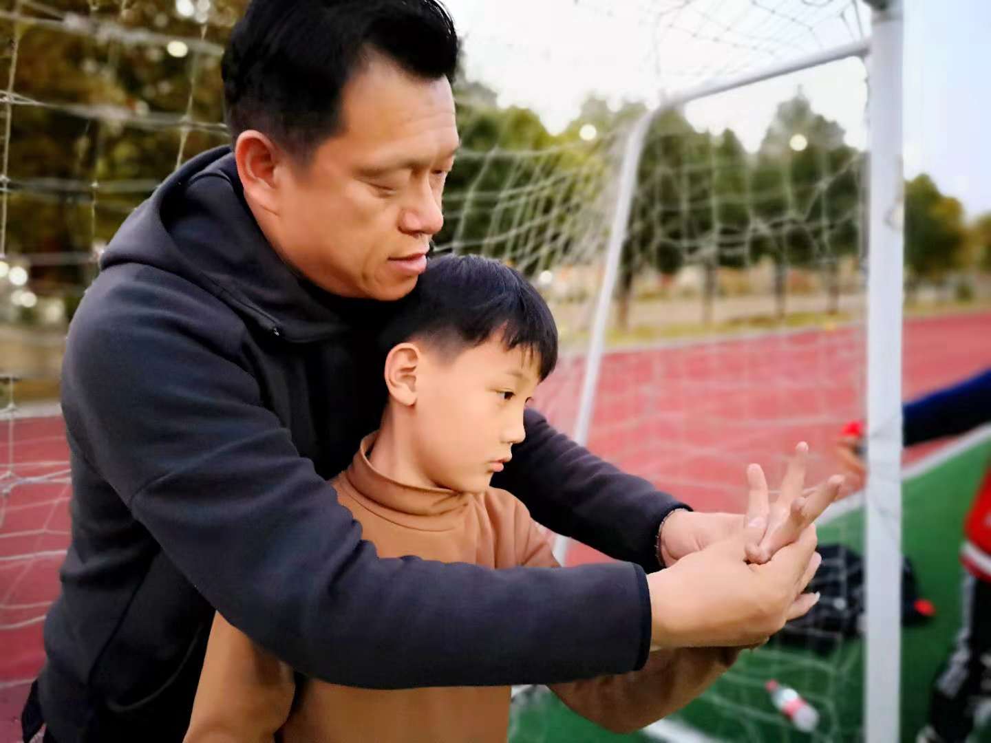 原来球门要这么守!“守好蚌埠球门”公益培训在吴安小学获得好评