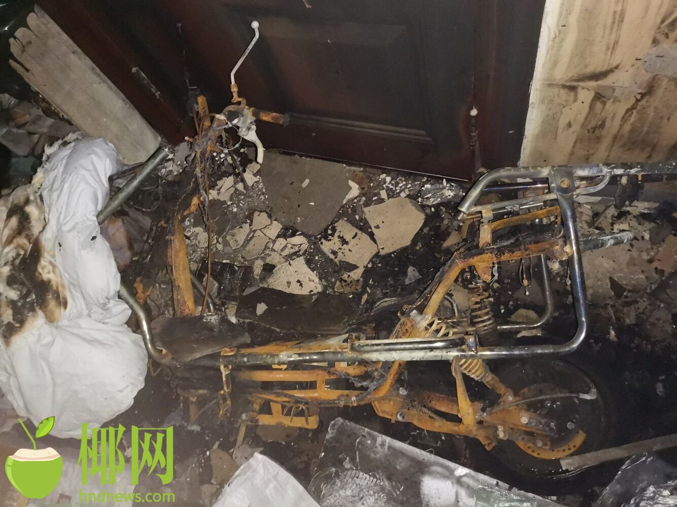 海口电动车起火事件,海口电动车着火事件