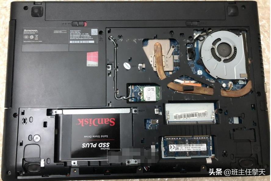 联想笔记本清理灰尘技巧+修理断裂的螺丝柱