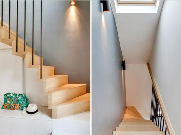 家有楼梯怎么设计,如何解决楼梯缝隙问题