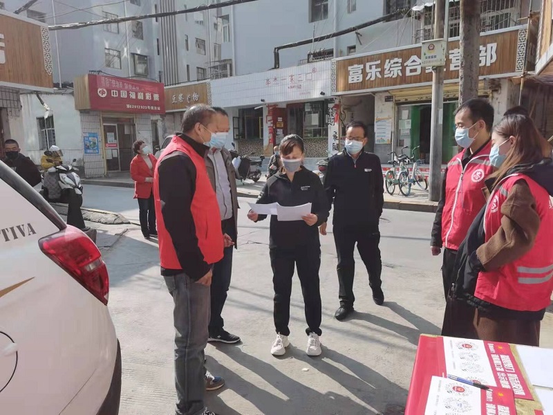 社区排查患者下沉基层共抗疫,社区及下沉工作人员共同抗疫
