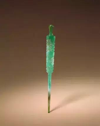 故宫博物院收藏的三彩翡翠,故宫翡翠玉石图片大全欣赏