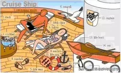 34张图教你记住英语中所有生活用词！