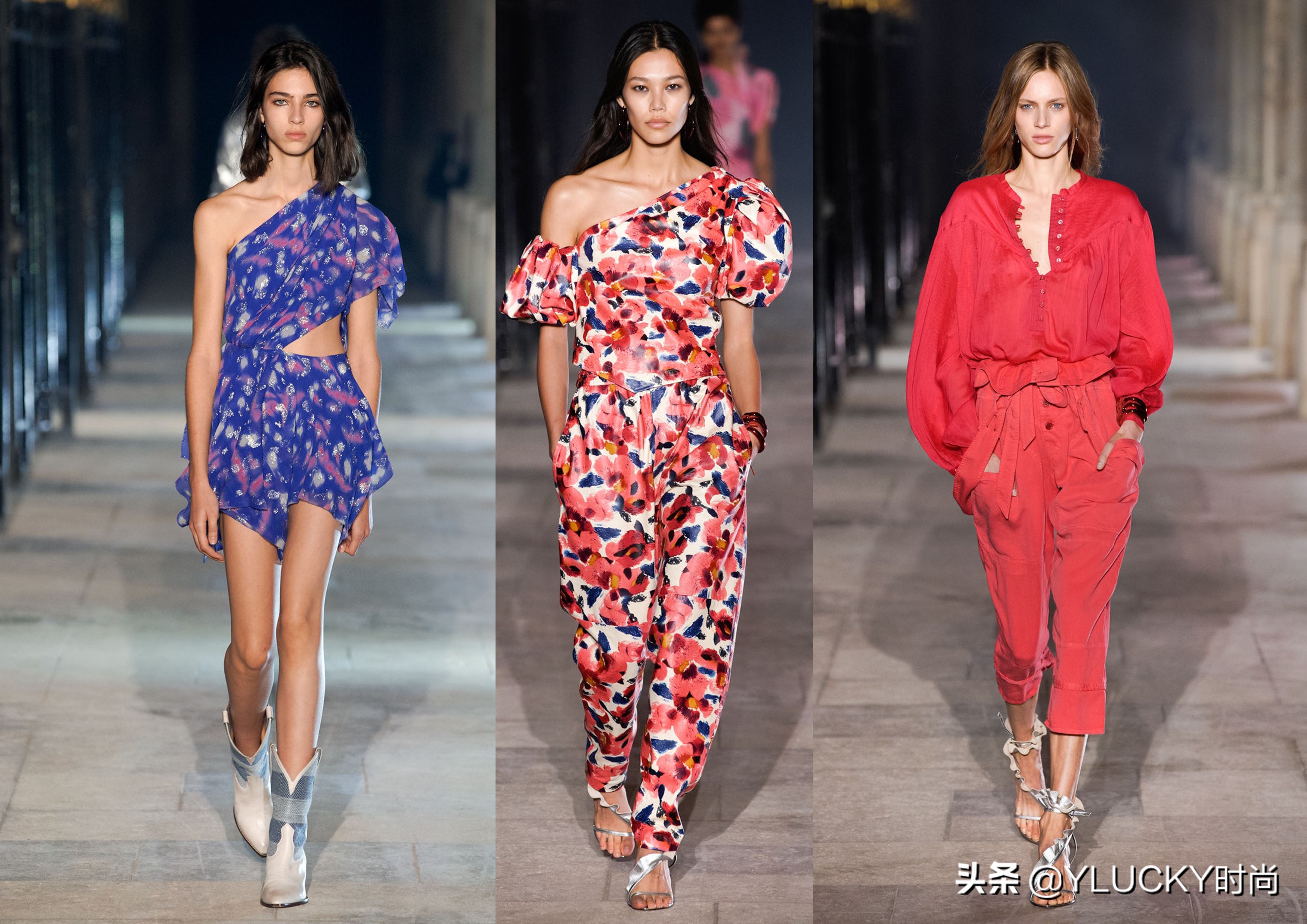 春夏流行色系秀场造型,2022年春夏时尚色彩