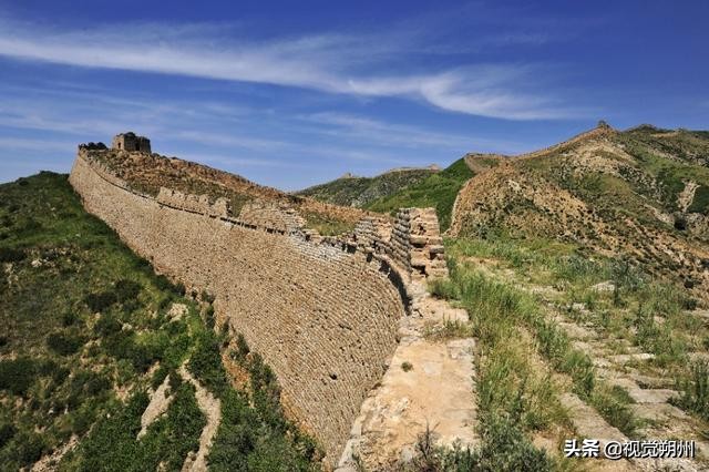 山阴，广武明长城塞外的长城
