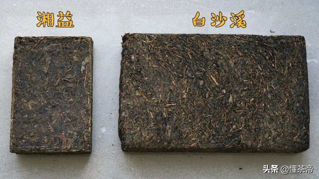 湘益茯茶白沙溪哪家好,湘益白沙溪黑茶