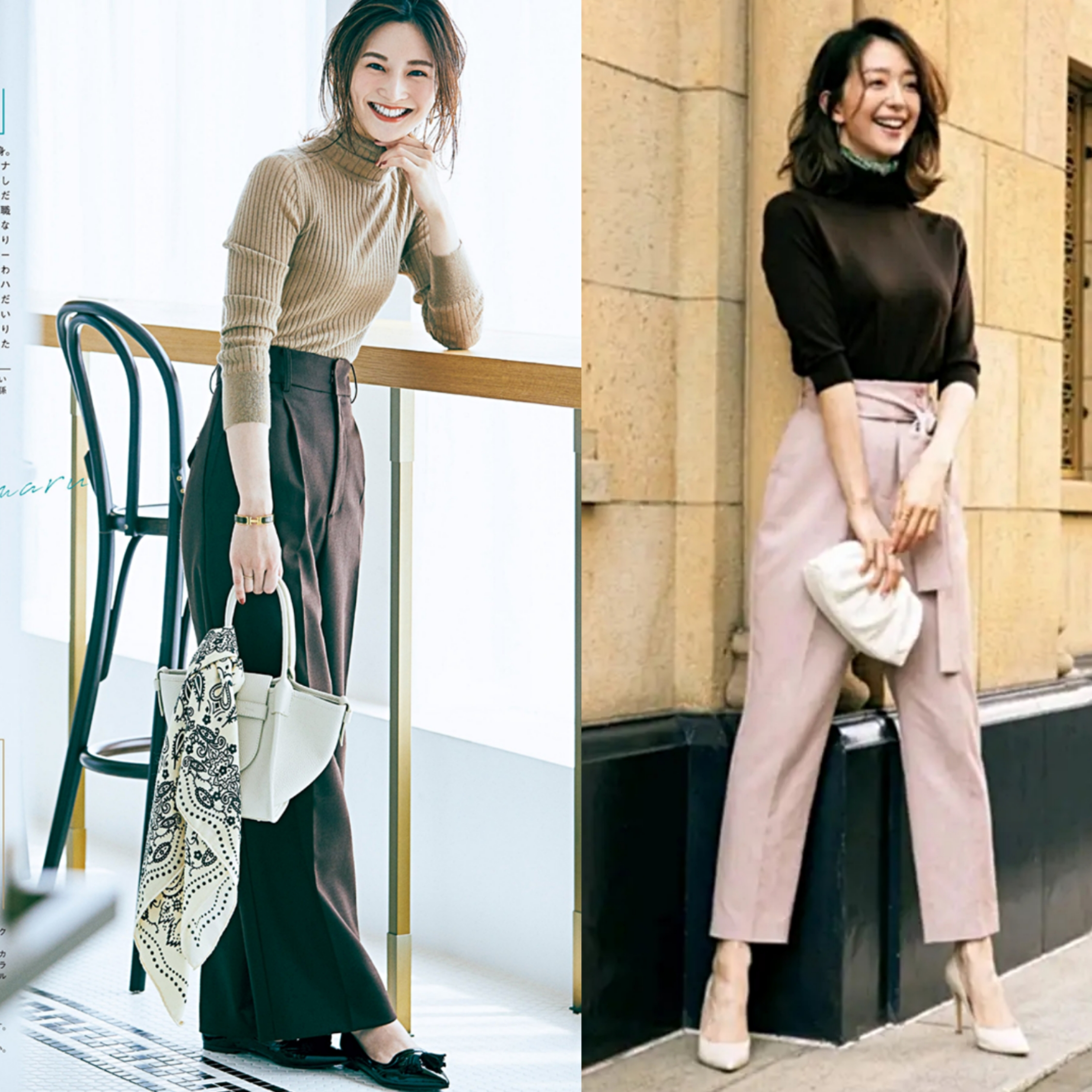 天气冷暖怎么穿衣服显瘦,天气越来越冷的穿衣搭配