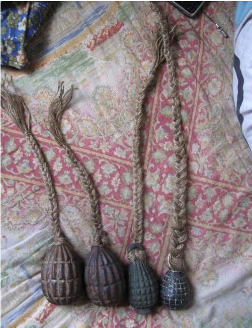 红军长征时候有木柄式手榴弹吗,红军枪榴弹