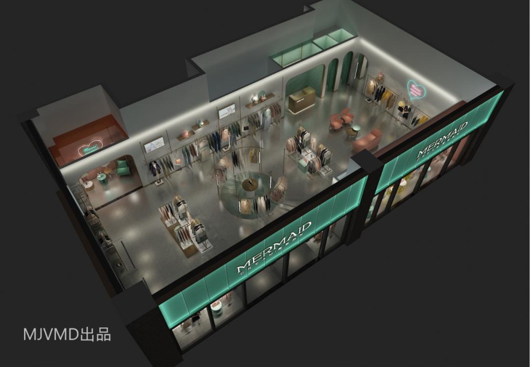 MJVMD作品|魔美名作女装“网红化社交体验空间”问世