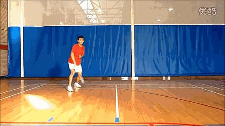 羽毛球基础步伐训练教学,羽毛球步法教学基本功训练视频