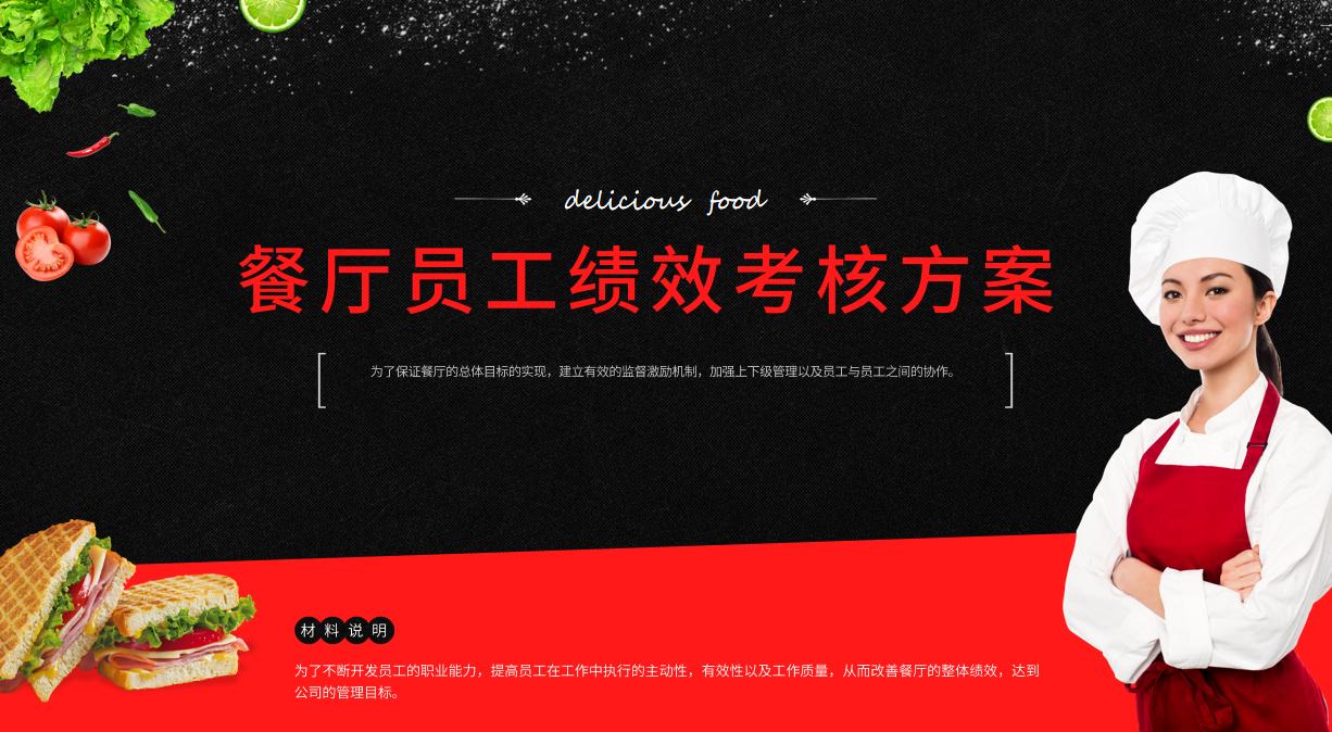 餐厅kpi绩效考核指标,餐厅员工绩效考核标准