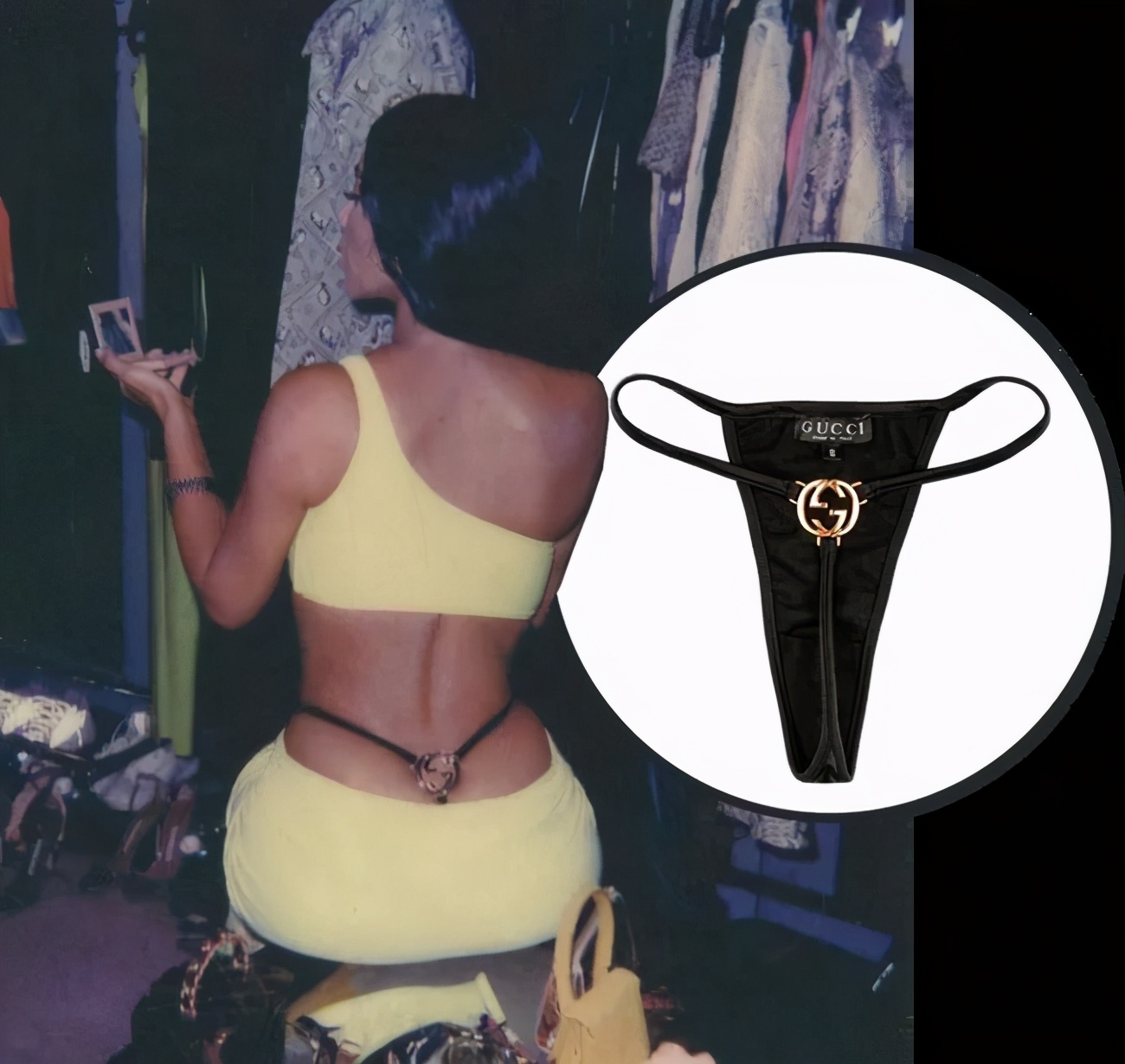 那英、卡戴珊的后腰上,为什么都有两根红绳?