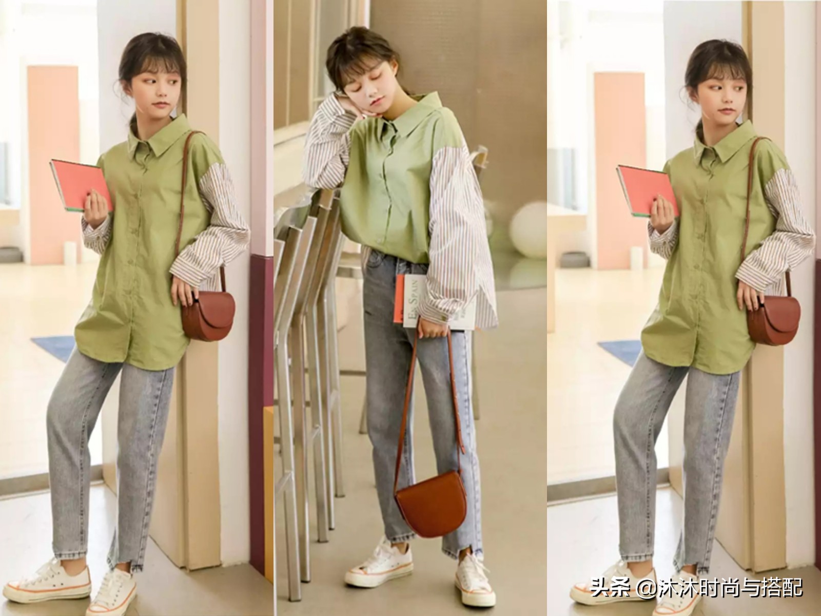 最难驾驭的冷色系,复古暗绿色怎么穿搭