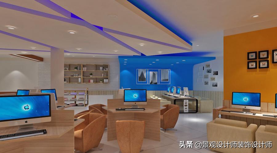 网咖设计效果图,网咖设计图哪找