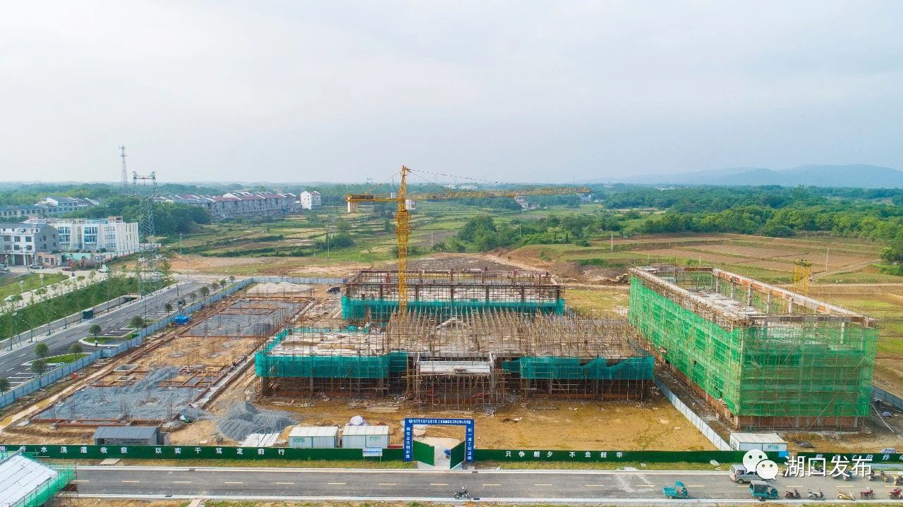 时隔一月，看看湖口县流芳豆文化产业园建设进度如何？