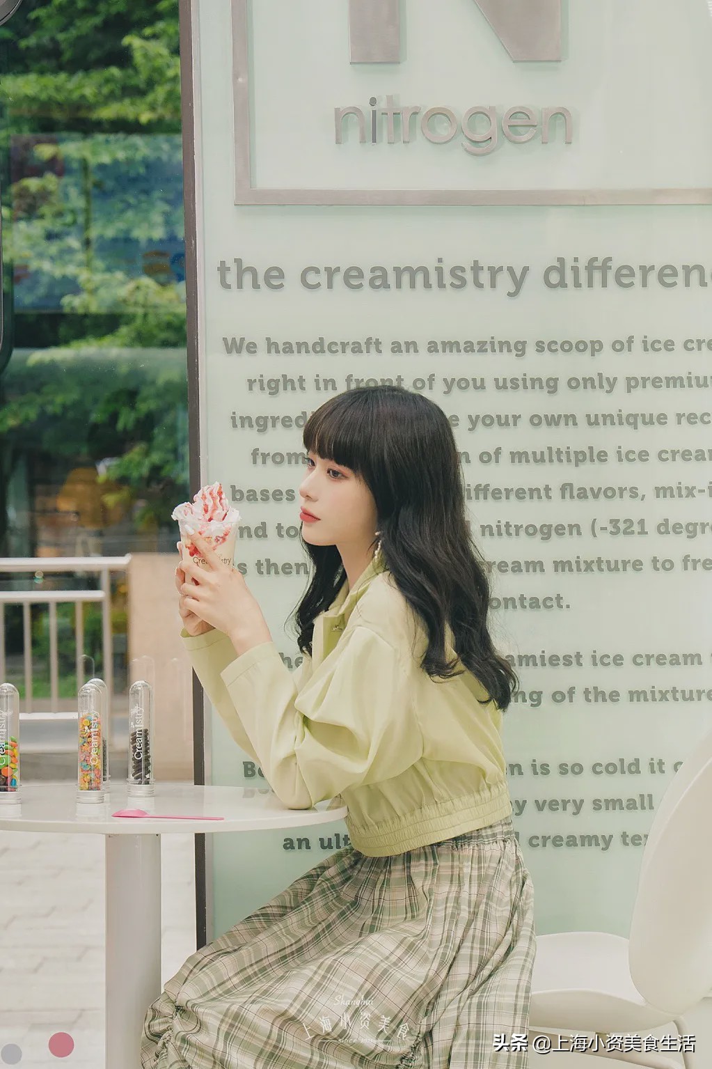 仙气到爆炸的冰淇淋,液氮网红冰淇淋