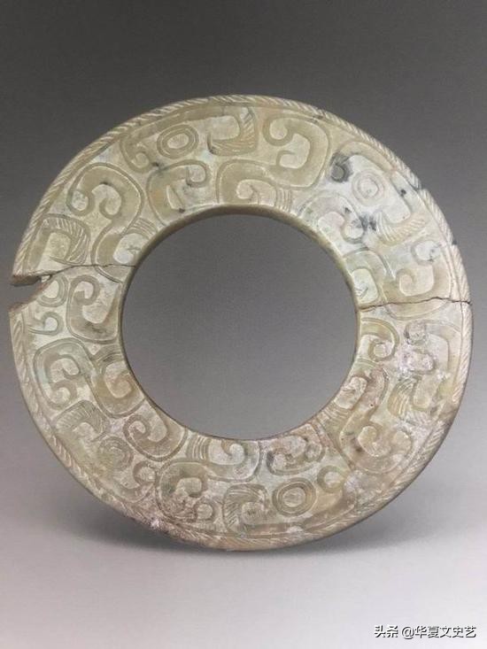汉代玉器饕餮玉佩,早期的吴越文化玉器