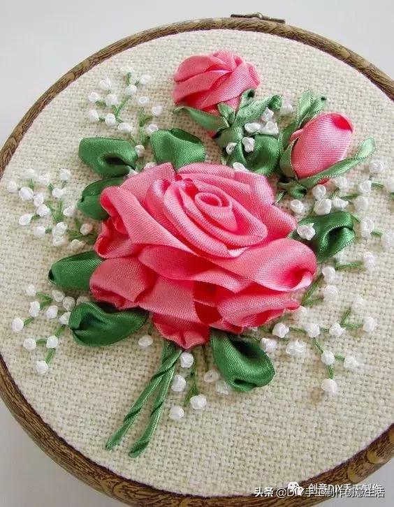 侗族刺绣与丝带绣,diy手工刺绣简单图案