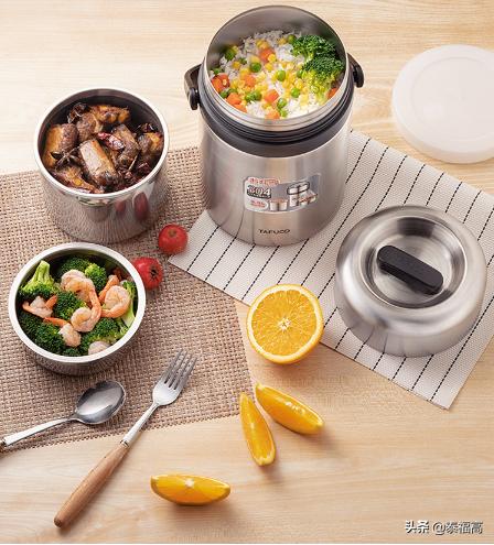 日本泰福高第四代抽真空保温饭盒,泰福高保温饭盒2.6升保温实测