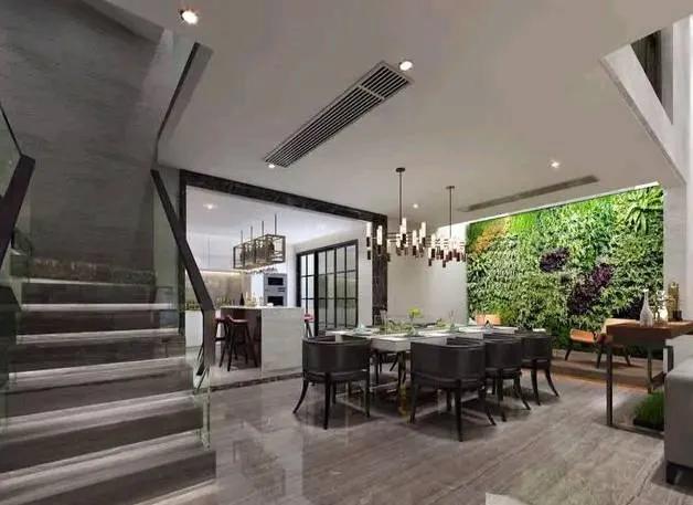 东莞市简约风装修案例,东莞200平米复式装修效果图