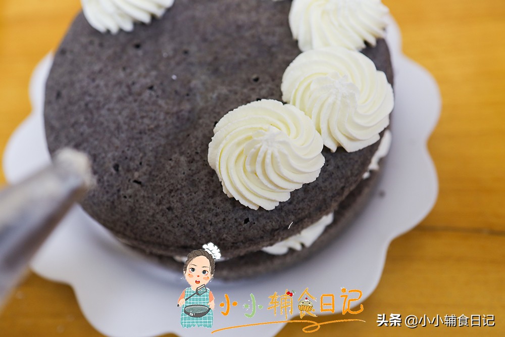 没有奶油裱花蛋糕小窍门,不用抹面的奶油蛋糕做法