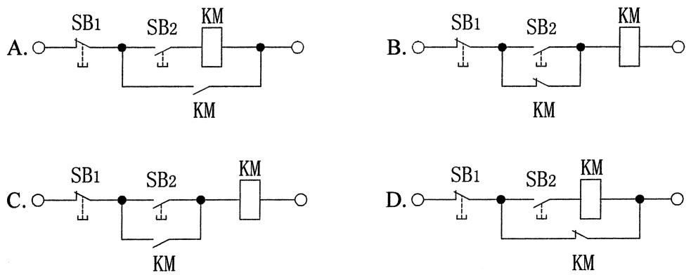 断路器和接触器接线视频,断路器接触器控制回路手绘图