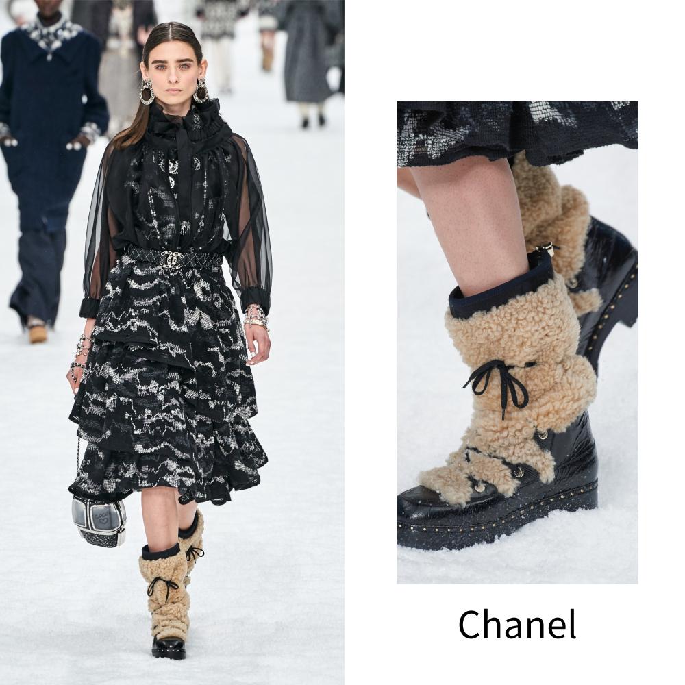 米兰时装周2019秋冬发布,2019最时尚的穿搭冬鞋