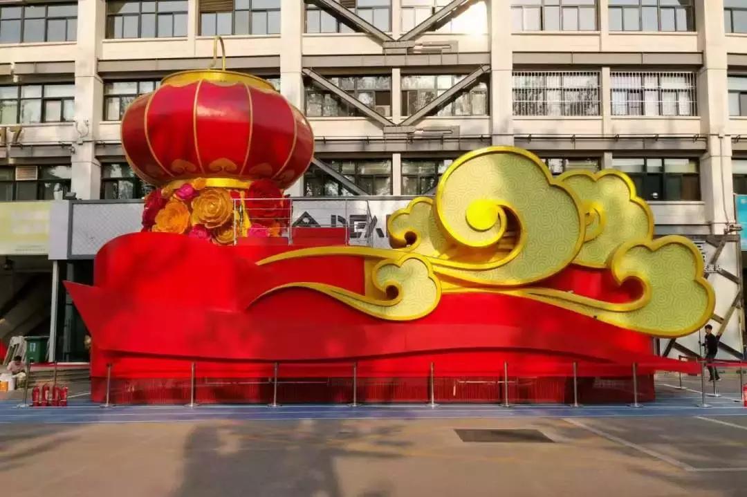 厉害了!北京工业大学@6辆国庆彩车设计及制作大揭秘