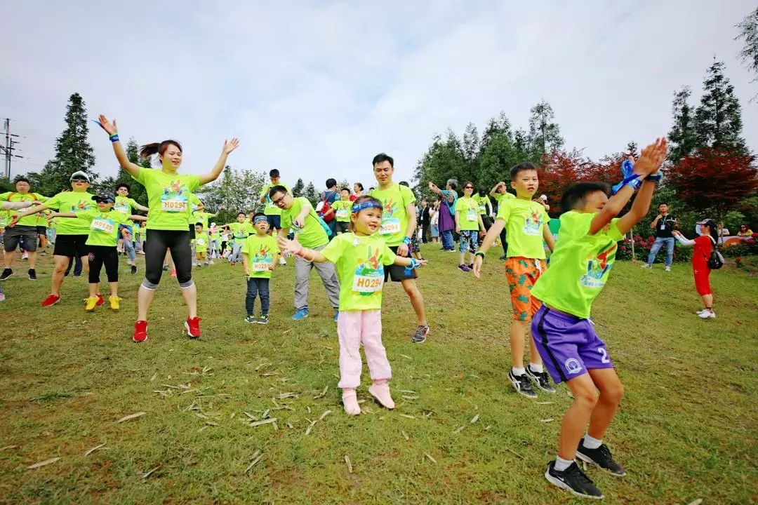 七里坪亲子跑,一场亲子健康跑触动了心灵深处