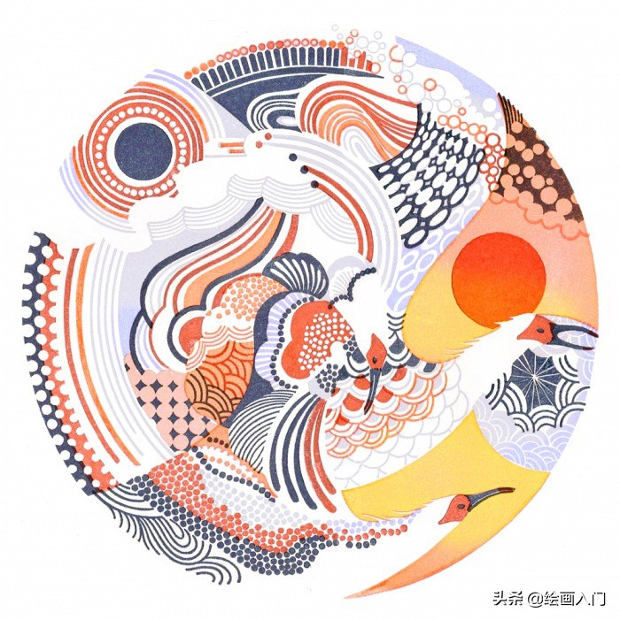 视觉冲击强的版画作品,单色版画种类作品欣赏