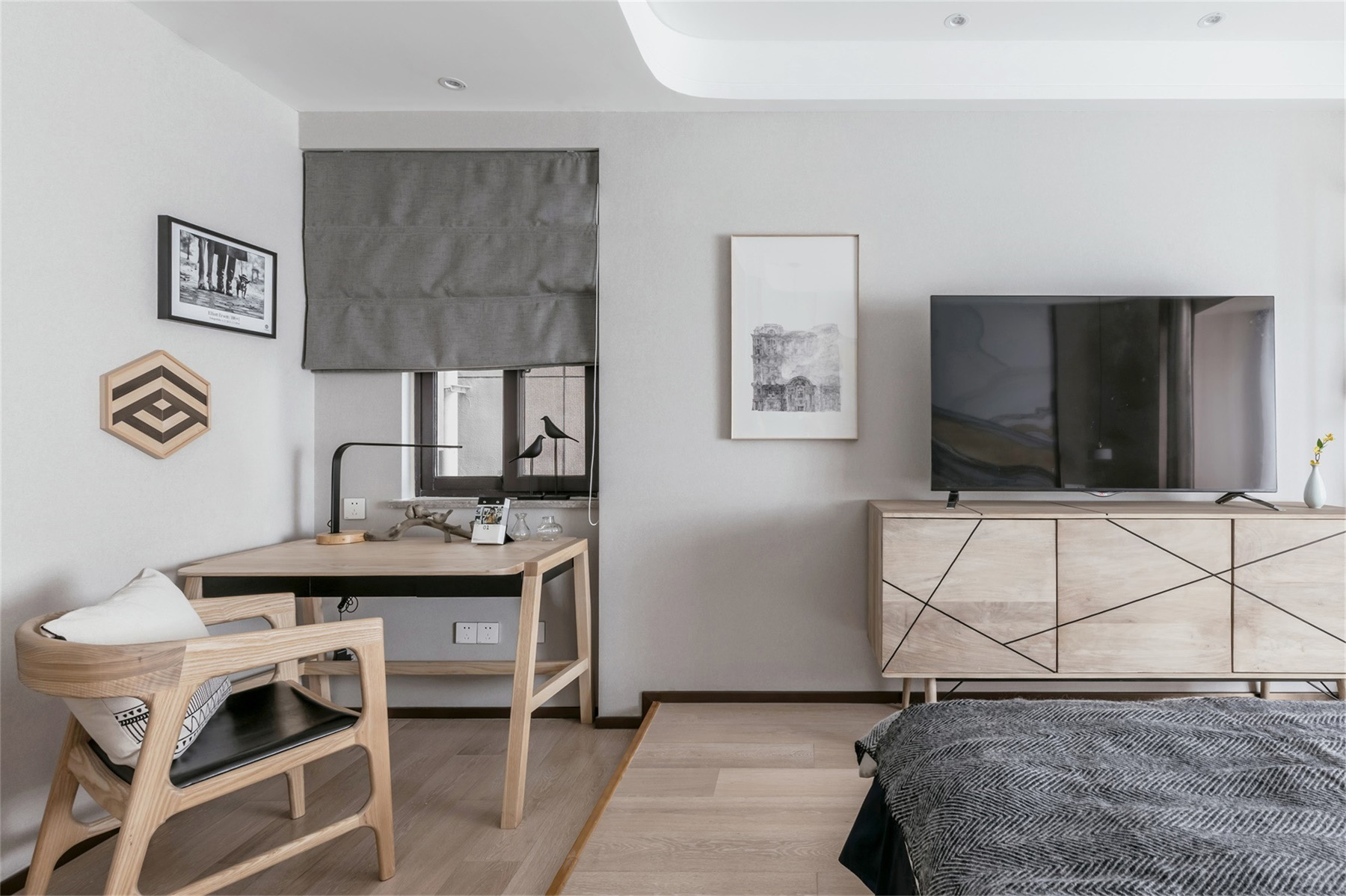 小户型大储物空间两室一厅设计图,90平小户型精装房收纳设计