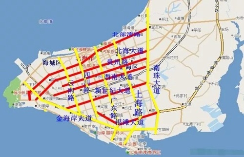 十年发展的变化,北海新旧发展对比