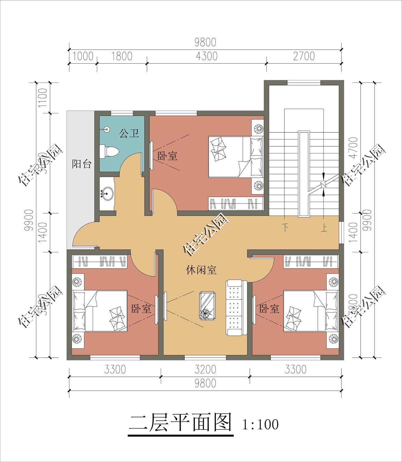 60平方别墅设计图及效果图,100平米小户型设计实景照