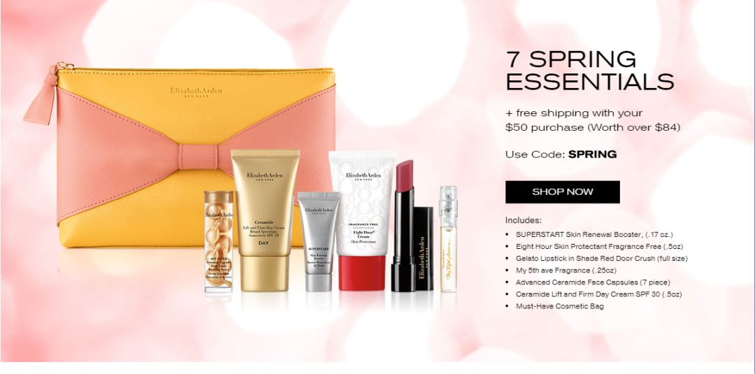 OMG！雅顿官网全场五二折！金胶粉胶橘灿都参加！！！